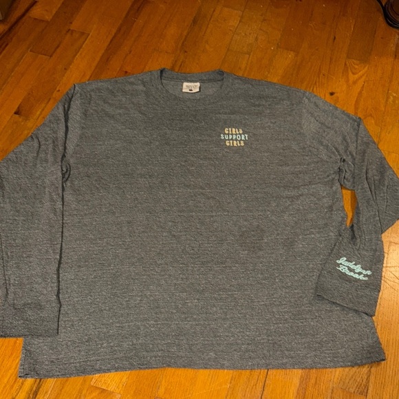 3 Sisters JADELYNN BROOKE Gray Long Sleeve Tee Casual Comfort XL Women’s - Picture 5 of 5